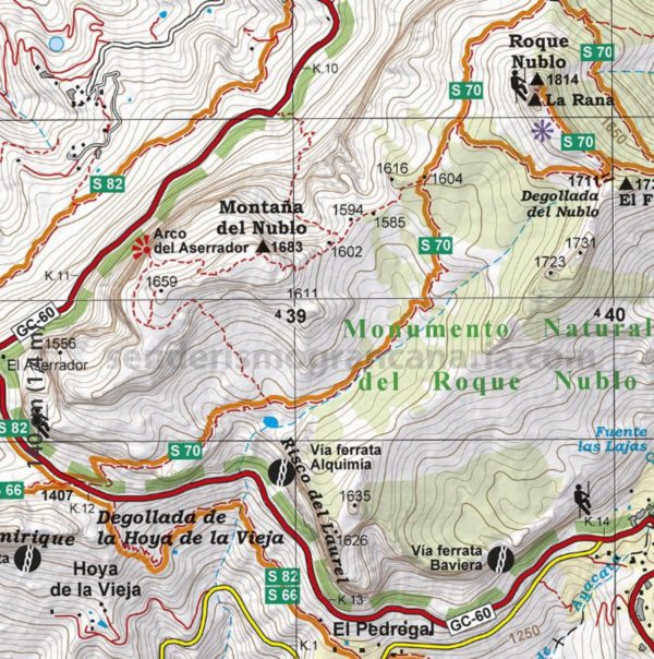 Mapa de Gran Canaria para Senderismo - Imagen 10