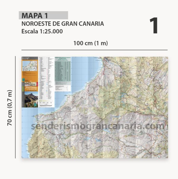 Mapa de Gran Canaria para Senderismo - Imagen 4