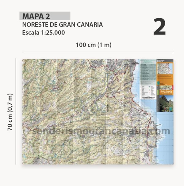 Mapa de Gran Canaria para Senderismo - Imagen 5