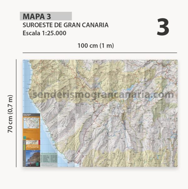 Mapa de Gran Canaria para Senderismo - Imagen 6